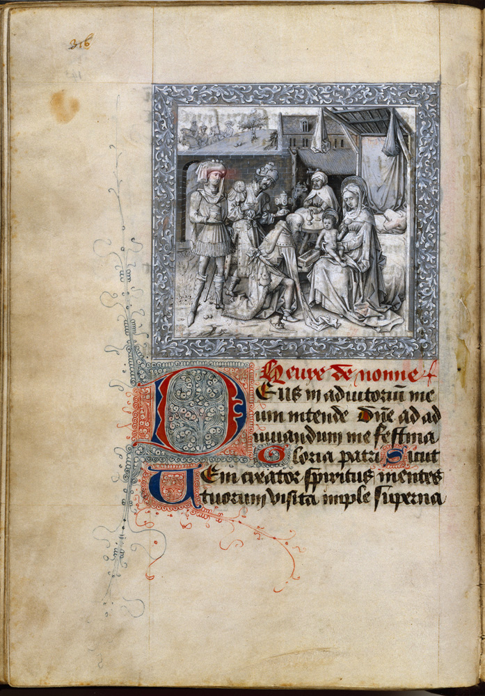Detail of page from Philip the Good